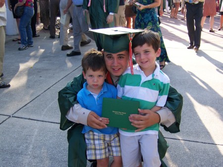 EJ's Graduation Day ~ Aiden, EJ and Cade