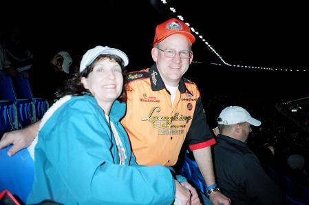 Anne and Robert - Texas Truck race - Fall 06