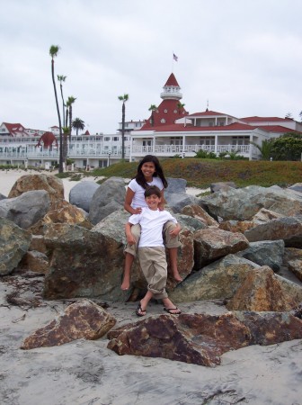 The kids in Coronado