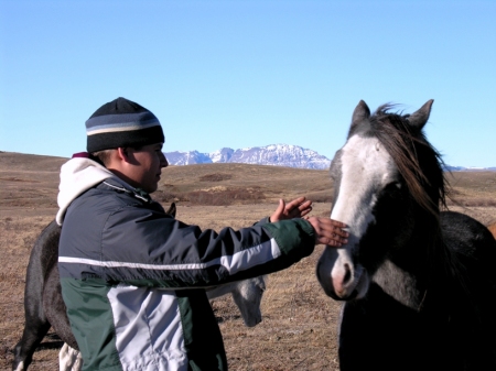 with my brother Matthew near Two Medicine, Northern Plains