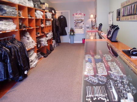 My new jewelry and leather store in Nova Scotia Canada