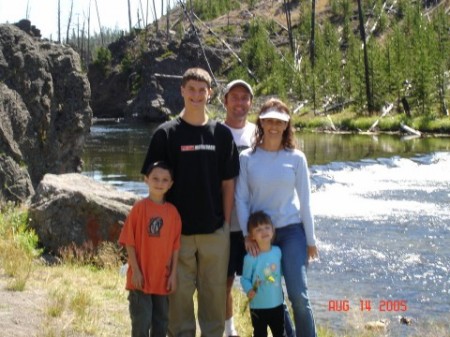 Family trip to Yellowstone