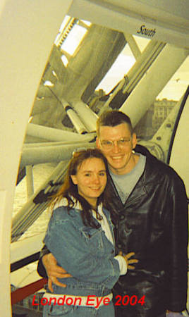 Michael and I in The London Eye