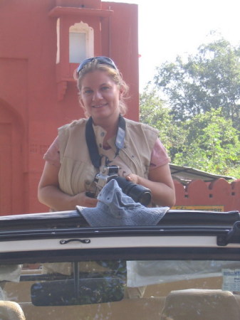 On a tiger safari (Ranthambore, India)