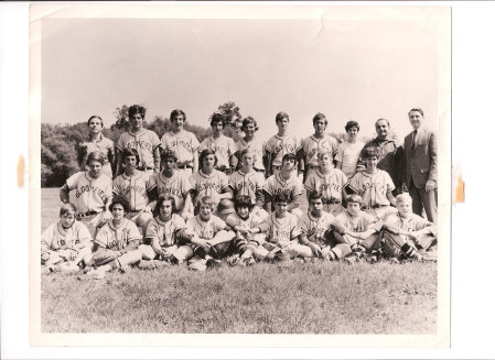 North Junior Baseball Team 1971