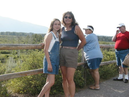 Taya and me Teton National Park