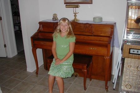 My girl - first day of 4th grade - 2006