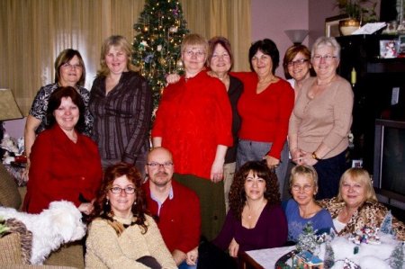 This is my Brother Frank, my 10 sisters and 1 sister-in-law