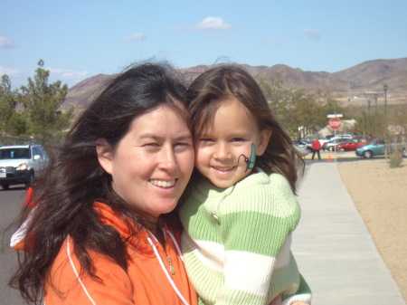 With Daughter Jolie in Spring of 2006