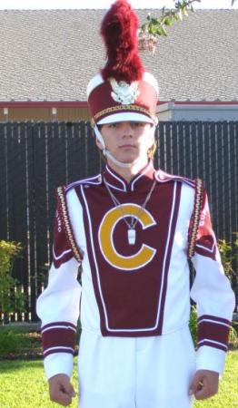 Patrick, Drum Major his senior year