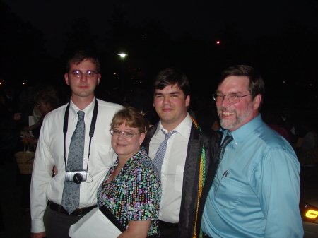 Lane's HS graduation