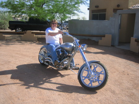 Me on the chopper I donated