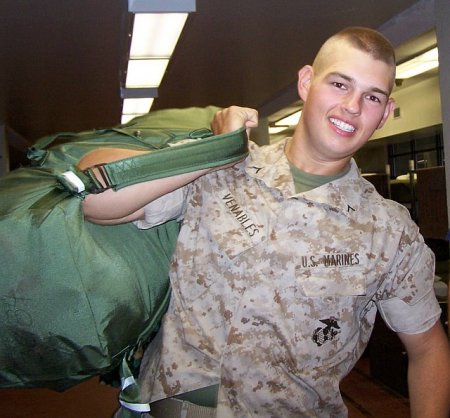My son Nick is a U.S. Marine!