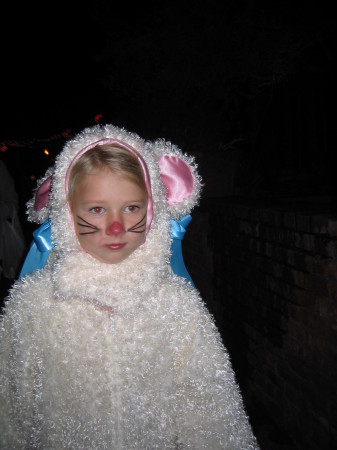 My daughter, Parker during Halloween 05'