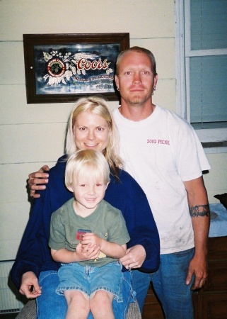 Kenny Sr, Jr (3 yrs old), & Me (June 2004)