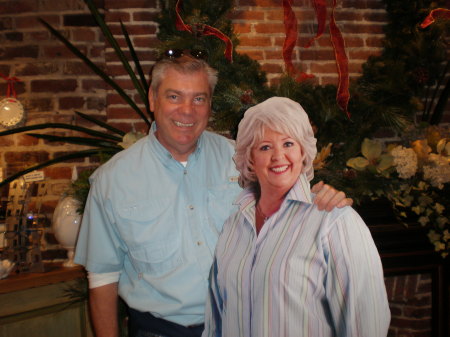 Me and Paula Deen at "Lady and 2 Son's"