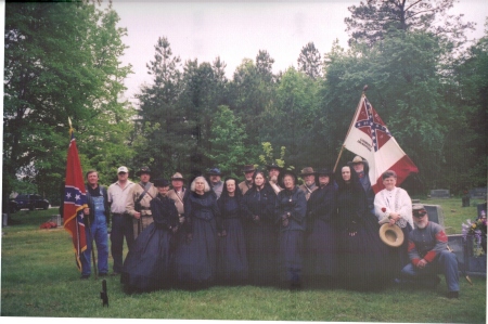 Memorial Service For Confederate Soldiers