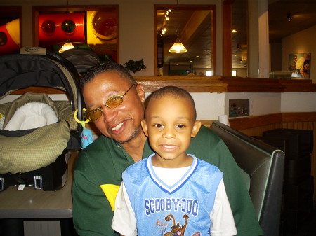 me and one of my grandsons, jamik