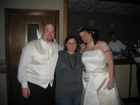 The happy couple (and me)