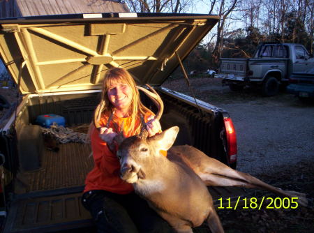 thats me & my 8 point deer