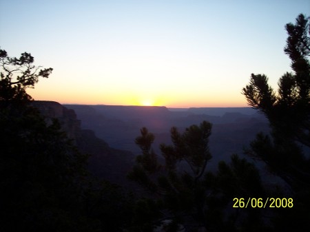 Sunset at Grand Canyon 06-26-2008