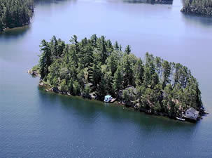 My island on Lake Penage