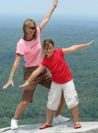 With my daughter, Sydney, at Stone Mountain - July 2007