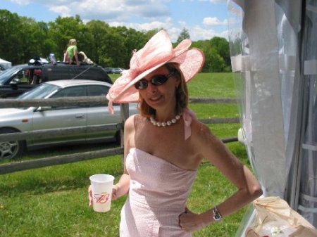 At the Point-to-Point Horse Races