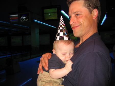 Baby Tyler (6 months) and his Dad