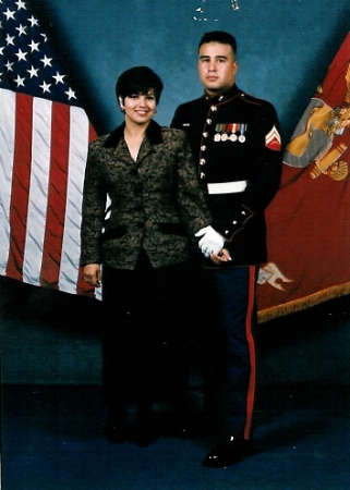 Gina and Me USMC
