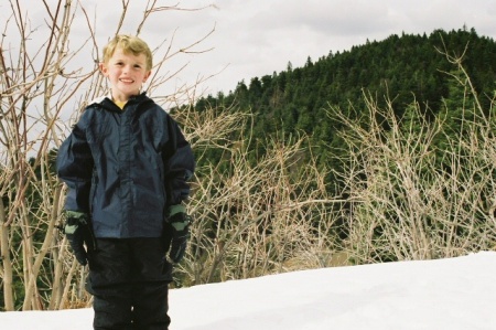 Snow trip with Liam - 2006