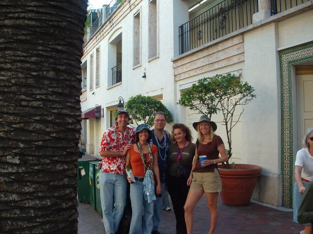 King Mango Strut, 2005 with Lisa, Cindy and Doug.  Too Fun, extreemly Floridaze