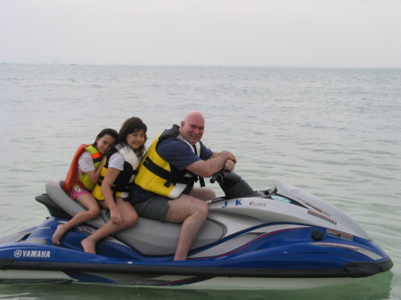 Jetski on Pulau Ayer