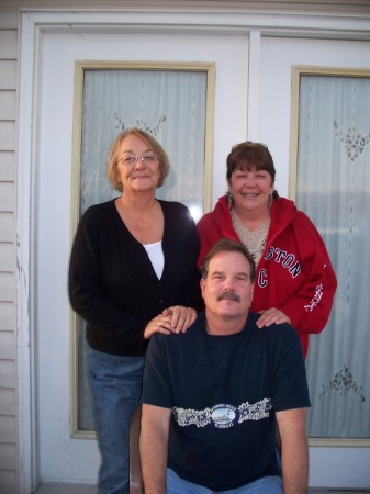 Me, my sister Debbie and her man Phil