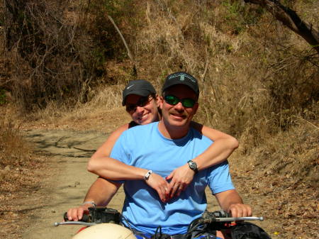 Chris and I in Costa Rica