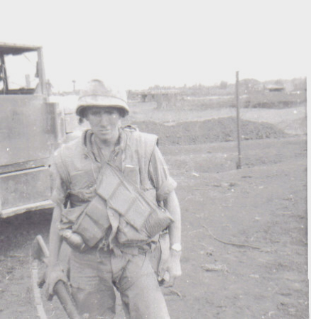 TERRY AFTER AMBUSH AT KHE SANH 68