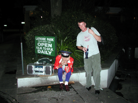 Partying with the cool kids in New Orleans