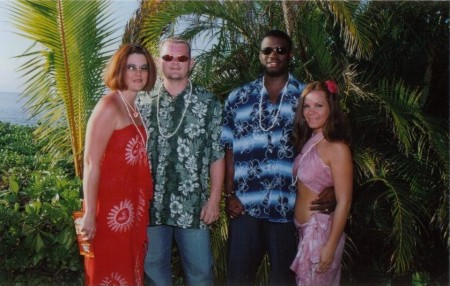 My friends, Husband and I in Hawaii!