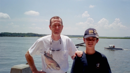 Matt and son Marshall 2005