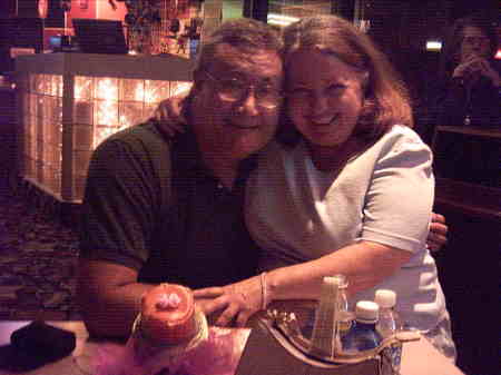 My birthday Howie and Mary Beth