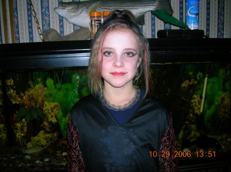 My princess, Halloween 2006