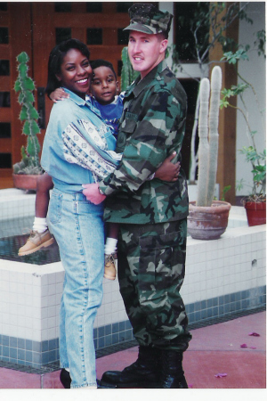 My and Sweetie 1st Re-enlistment