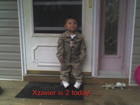 Xzavier's 2nd birthday picture