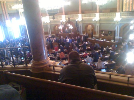 Kansas senate in Topeka