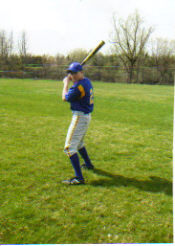 Justin's Baseball Pic.