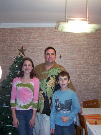 Myself & my 2 kids X-Mas 2005