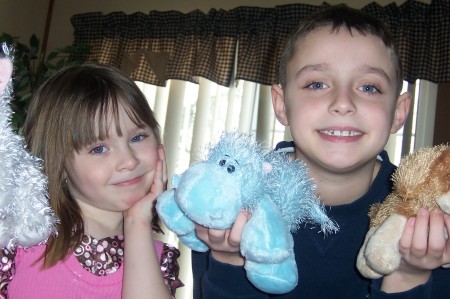 Justin and Alexa  and  Webkinz