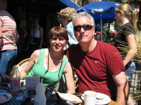 Kathie and Brent in Quebec City July 2007