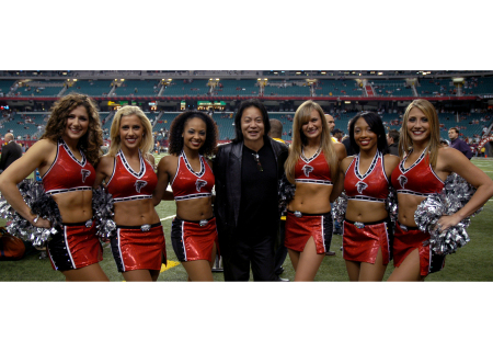 My client... the Atlanta Falcon Cheerleaders.