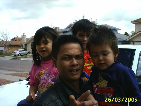 Pic of kids and me.
